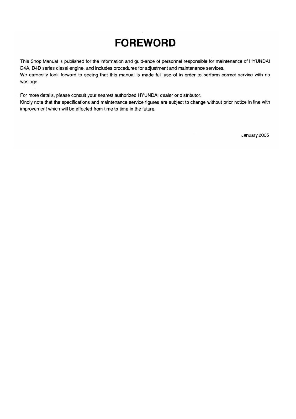 HD4DA SERVICE MANUAL